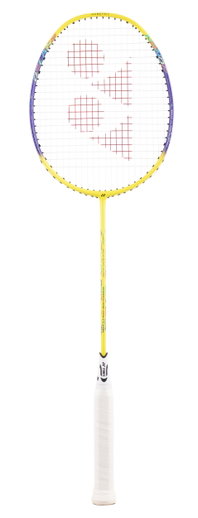 Yonex Badmintonschläger Nanoflare 002 Clear (grifflastig, flexibel) gelb - besaitet -